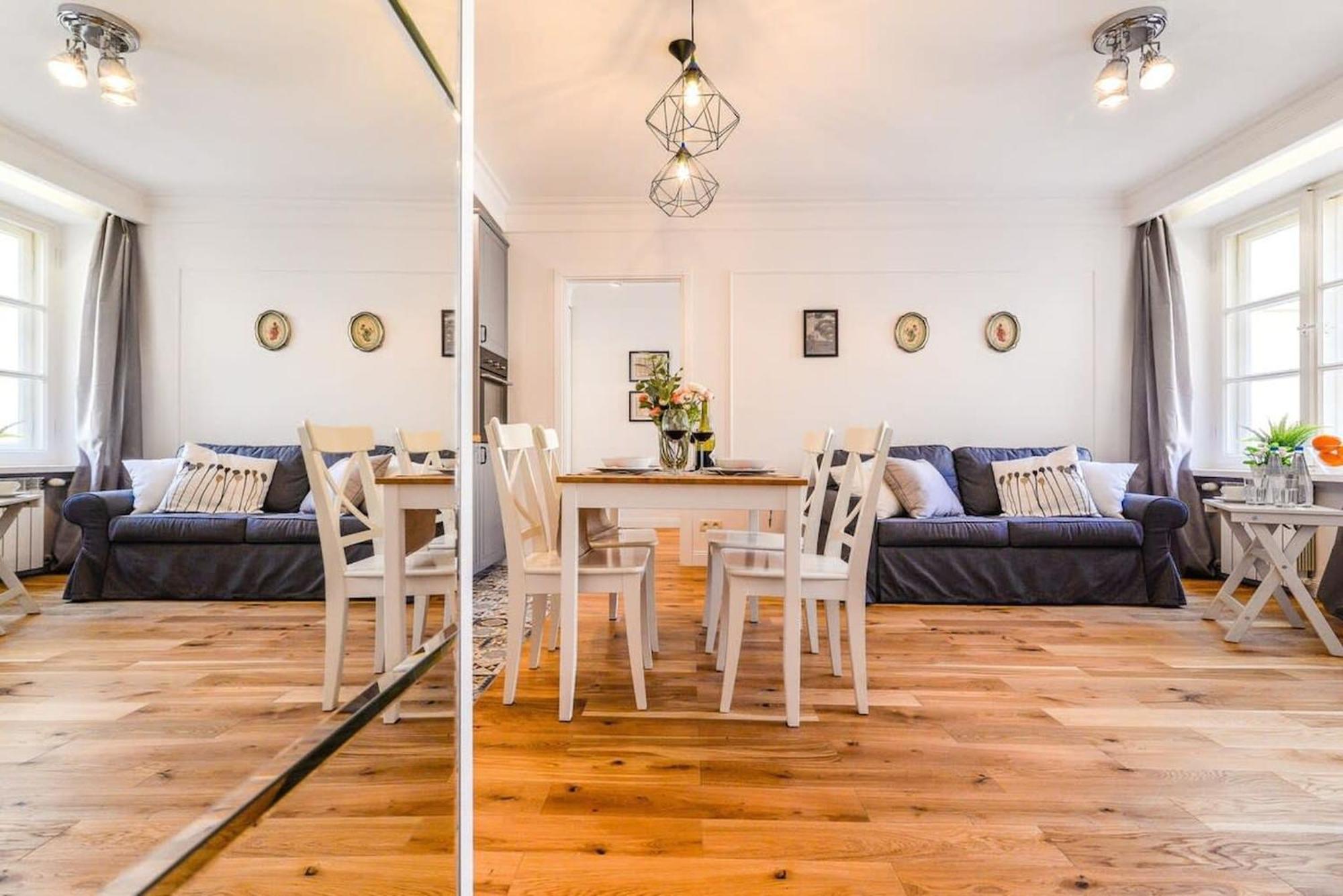 Apartment Warsawa Bagian luar foto