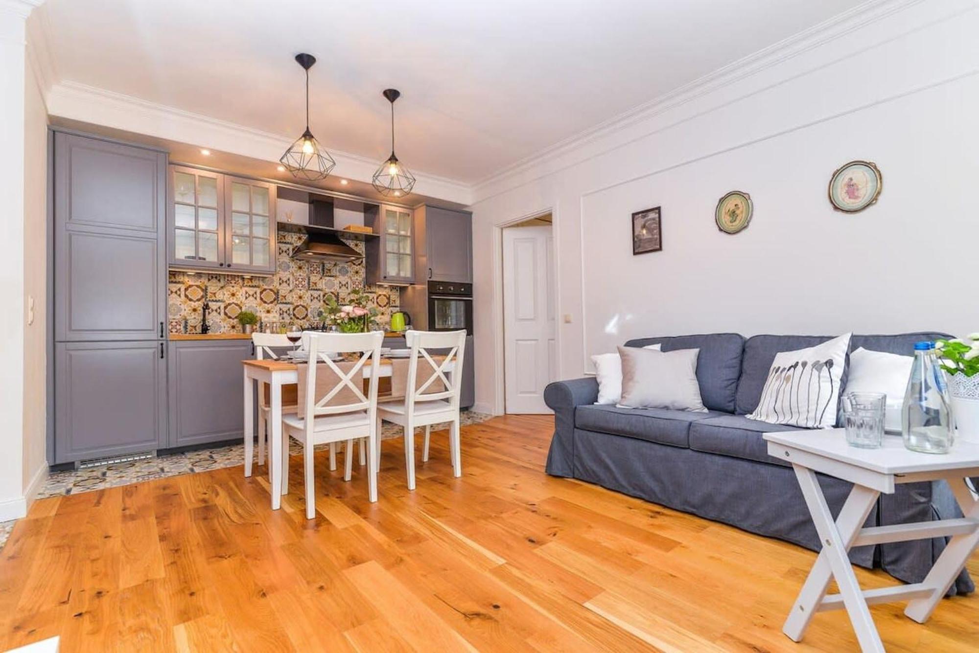 Apartment Warsawa Bagian luar foto